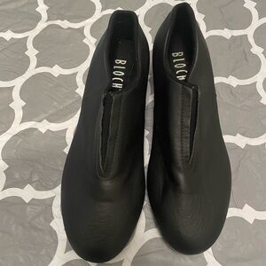 Block Shockwave #2 Black Slip On Tap Shoes Size 7M